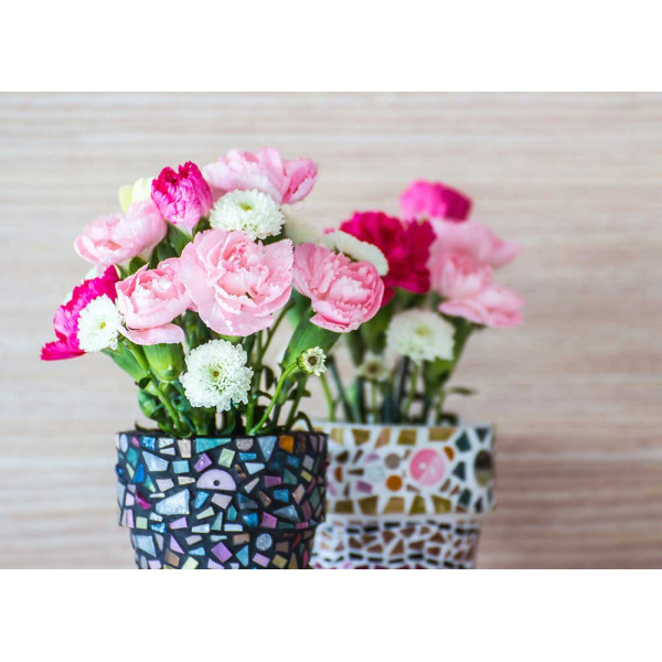 Girls’ Night: Mosaic Flower Pot